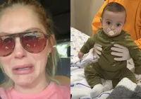 Filho de Bárbara Evans é picado por escorpião e ex-modelo pede orações imagem