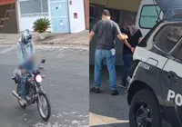 Homem é preso por se masturbar em cima de moto imagem