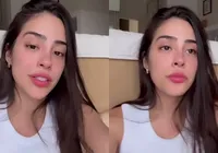 Influenciadora anuncia término com cantor famoso após agressão: “Lixo” imagem