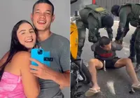 Influenciadora é morta enforcada com cinto de segurança e ex é preso imagem