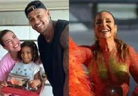 Ivete presenteia Liz, filha de Leo Santana, com troféu e encanta web imagem