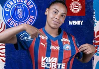 Jogadora do Bahia, Wendy é convocada pela Seleção do Uruguai