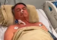 Jornal da Globo se desculpa por piada com Bolsonaro internado imagem
