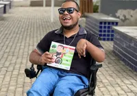 Jovem baiano com paralisia cerebral decidiu escrever sua própria história