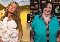 Lívia Andrade e Dona Déa fazem as pazes durante programa ao vivo