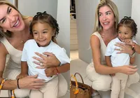 Lore Improta cai no choro e se declara para a filha L.iz