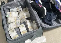 Mala recheada: PF apreende R$ 1,2 milhão com trio em aeroporto