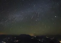 Meteoros Líridas: chuva terá ápice na madrugada desta terça imagem