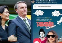 Michelle Bolsonaro ignora decisão do STF e ataca Janja nas redes imagem