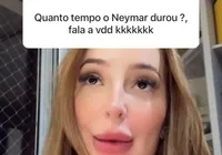 Modelo polemiza sobre sexo com Neymar: "Duas músicas, acabou o show"