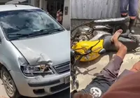 Mulher avança com carro contra ex-namorado e acaba presa na Bahia imagem