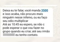 Mulher é presa por chantagem e faturou R$50 mil para não expor traição imagem