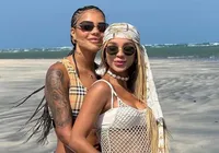 Nasce Zuri, filha de Ludmilla e Bruna Gonçalves imagem