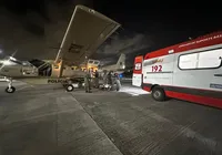 Paciente com dengue hemorrágica é transferido por aeronave da PMBA imagem