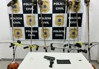 Polícia recupera sete roçadeiras roubadas da Limpurb em assalto imagem