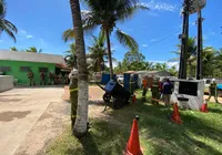 Policiais flagram ligação clandestina de energia em fábrica na Bahia imagem