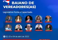 Salvador sedia 3º Congresso Baiano de Vereadores em abril