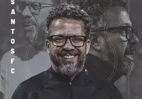 Santos oficializa Cléber Xavier como seu novo treinador