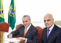 Temer sai em defesa de Moraes: “Brasil deve muito a ele" imagem