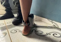 Tornozelados vão curtir Micareta de Feira e acabam presos; veja vídeo imagem