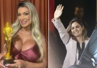 Urach recebe 'Oscar' simbólico e fãs sugerem papel como Michelle Bolsonaro imagem