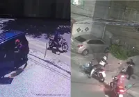 VÍDEOS: bandidos em motos tocam o terror e realizam assaltos em Salvador imagem