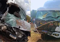 Van desvia de carro, bate em caminhão e deixa seis pessoas mortas imagem