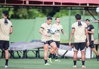 Vitória encerra preparação para encarar o Cerro Largo-URU imagem
