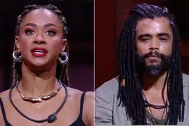 BBB 25: Aline Patriarca reencontra Diogo após polêmicas; confira - Imagem