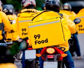 99Food promete pagamento de R$ 250 por dia para entregadores