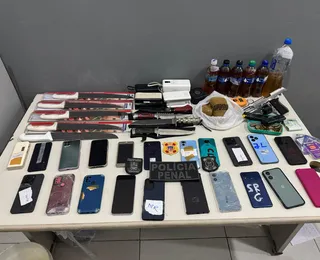 Ação impede entrada de droga e celulares em presídio de Salvador