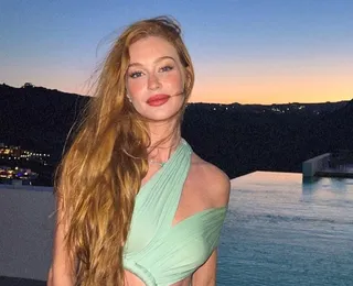 Amigas? Marina Ruy Barbosa posa com influenciadora após treta