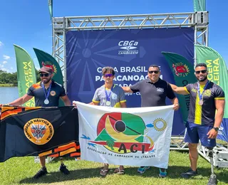 Atleta baiano é campeão da 1ª Etapa da Copa do Brasil de Paracanoagem