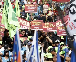 Ato em SP une centrais sindicais e governo pelo fim da escala 6x1