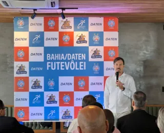 Bahia apresenta nova equipe de futevôlei com estrelas baianas