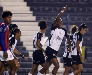 Bahia sofre goleada do Corinthians no Brasileirão Feminino