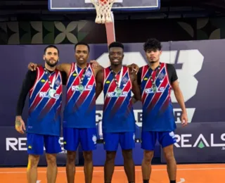 Basquete: Bahia 3x3 é vice na 1ª etapa do Road to Challenger em BH