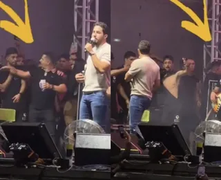 Confusão em palco com prefeito na Bahia interrompe show de dupla famosa