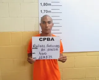 Detento que fugiu de presídio na Bahia é preso no Tocantins