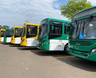 Esquema de ônibus é montado para eventos em Salvador neste domingo