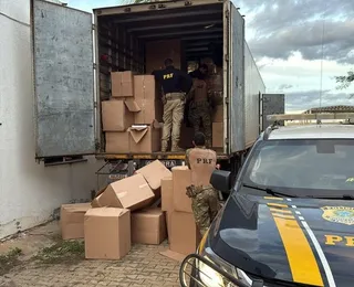 Fim da tragada? PRF apreende 450 mil maços de cigarros ilegais na Bahia