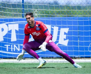 Goleiro inicia transição e Bahia se reapresenta de olho no Flamengo