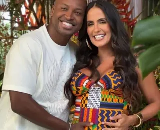 Grávida, Carol Peixinho celebrou aniversário de 40 anos com big-festa em Salvador