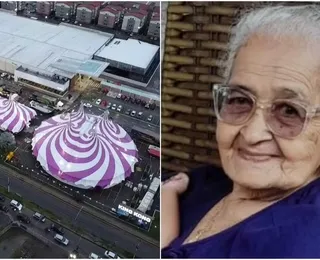 Idosa morre após cair de elevador de circo