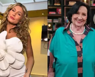 Lívia Andrade e Dona Déa fazem as pazes durante programa ao vivo