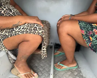 Mulheres são presas tentando entrar com drogas na Lemos Brito