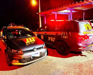 PRF apreende maconha escondida em airbag de carro na BR-324