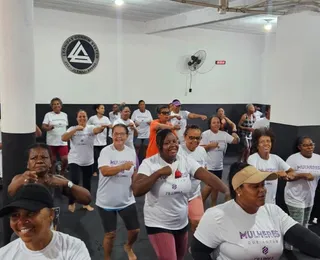 Projeto promove aulas de artes marciais para mulheres acima de 45 anos