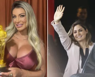 Urach recebe 'Oscar' simbólico e fãs sugerem papel como Michelle Bolsonaro