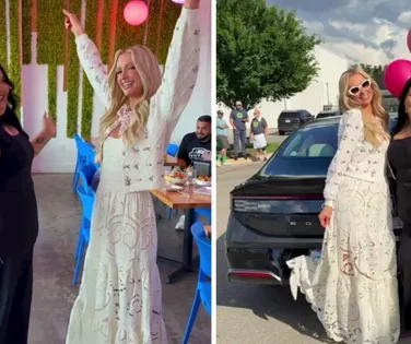 Paris Hilton vira 'fada-madrinha' e faz surpresa para fã - Imagem